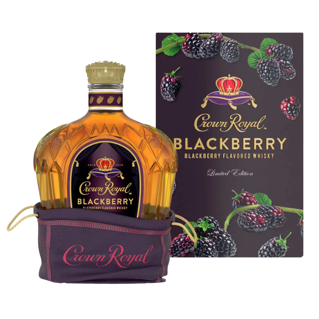 Crown Royal Blackberry Flavored Whisky 750ml | Sunset Liquor