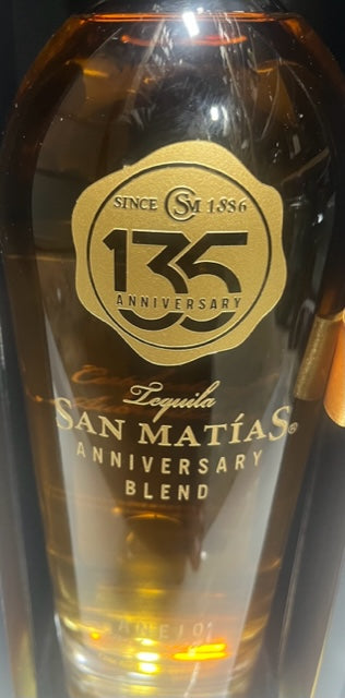 San Matias 135 Years Anniversary Blend Añejo Tequila