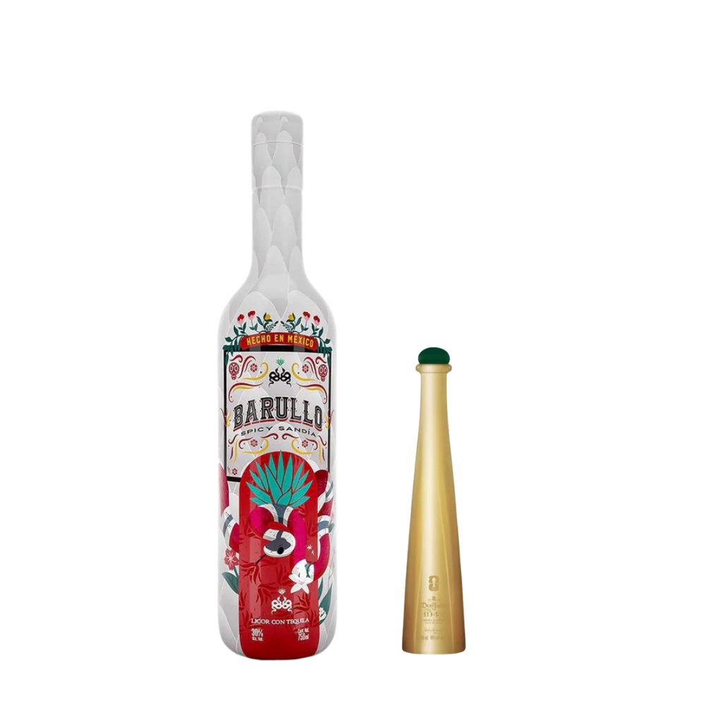 Buy  Barullo Spicy Sandía Watermelon Tequila 750ml & Don Julio 1942 FIFA World Cup 2026 Limited Edition 50ml Bundle - Sunset Liquor