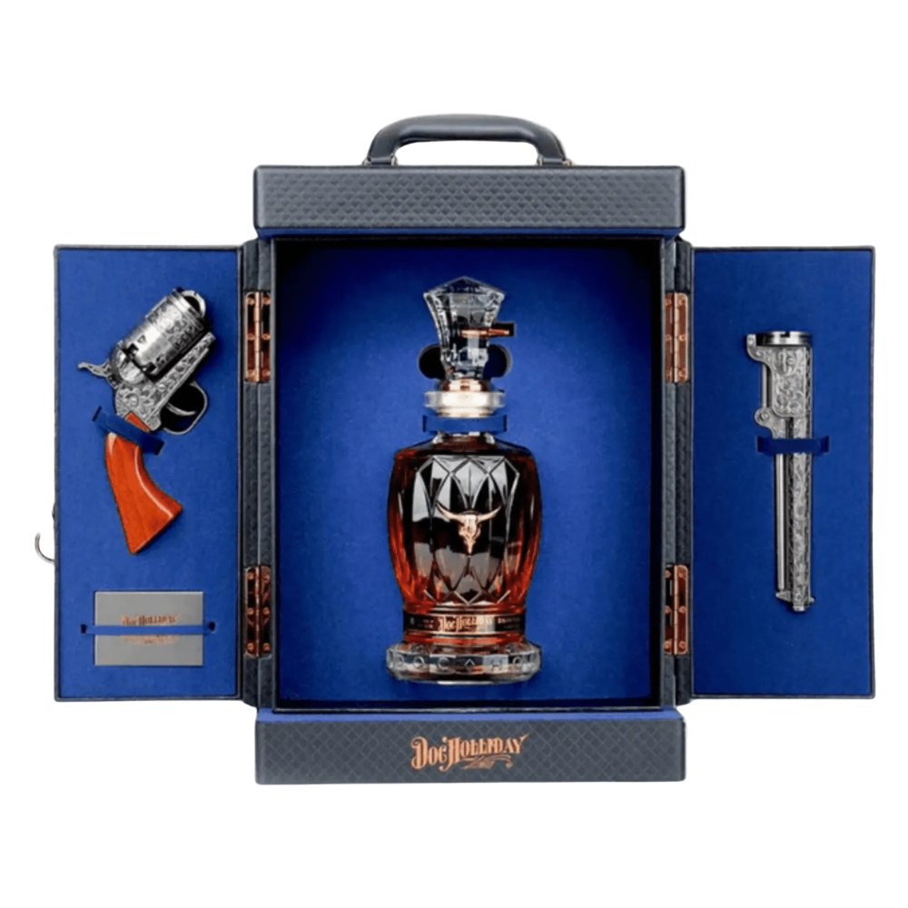 Buy Doc Holliday 10 Year Bourbon Revolver Collector's Set 750ml - Sunset Liquor 