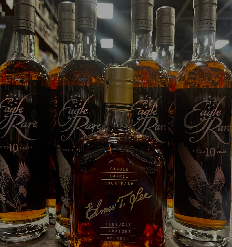 1 Bottle Elmer T. Lee 750 ml  & 6 Bottles Eagle Rare 10 750 ml