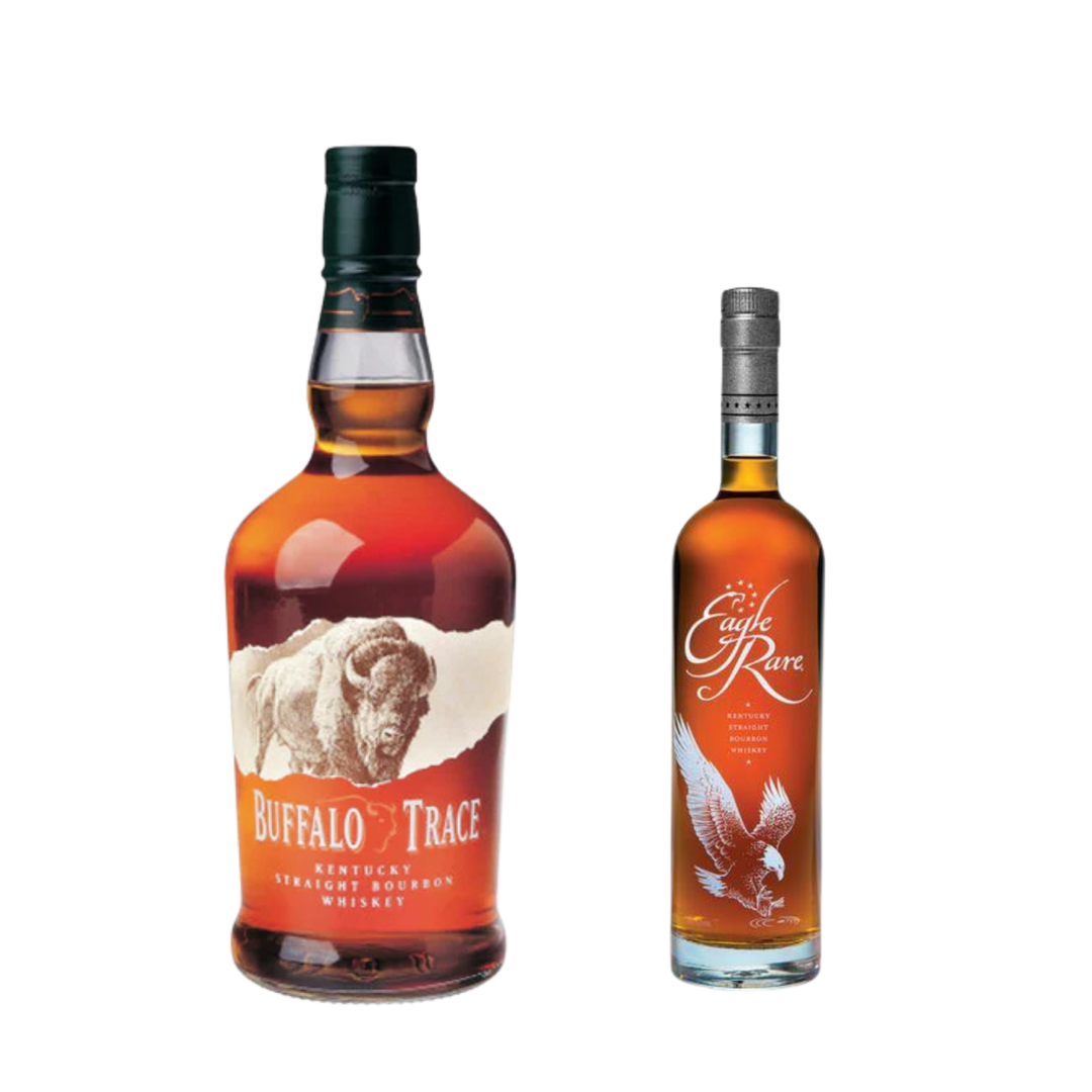 Buy Eagle Rare 10 Year Old 750ml &amp; Buffalo Trace 1.75L Bourbon Bundle | Sunset Liquor 