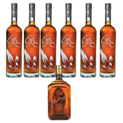 Elmer T. Lee Bourbon and Eagle Rare 750ml Whiskey Bundle