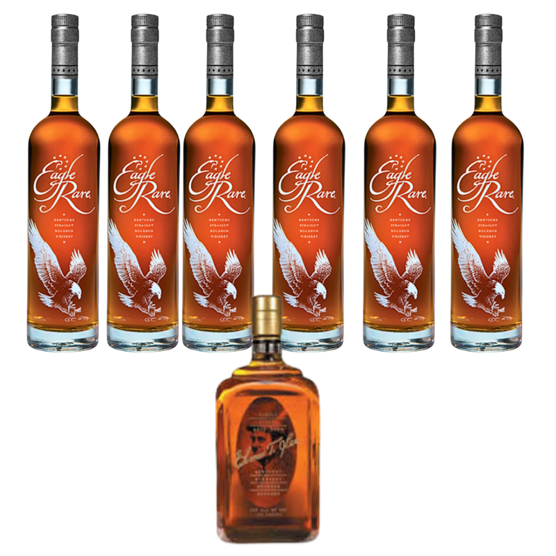 Elmer T. Lee Bourbon and Eagle Rare 750ml Whiskey Bundle
