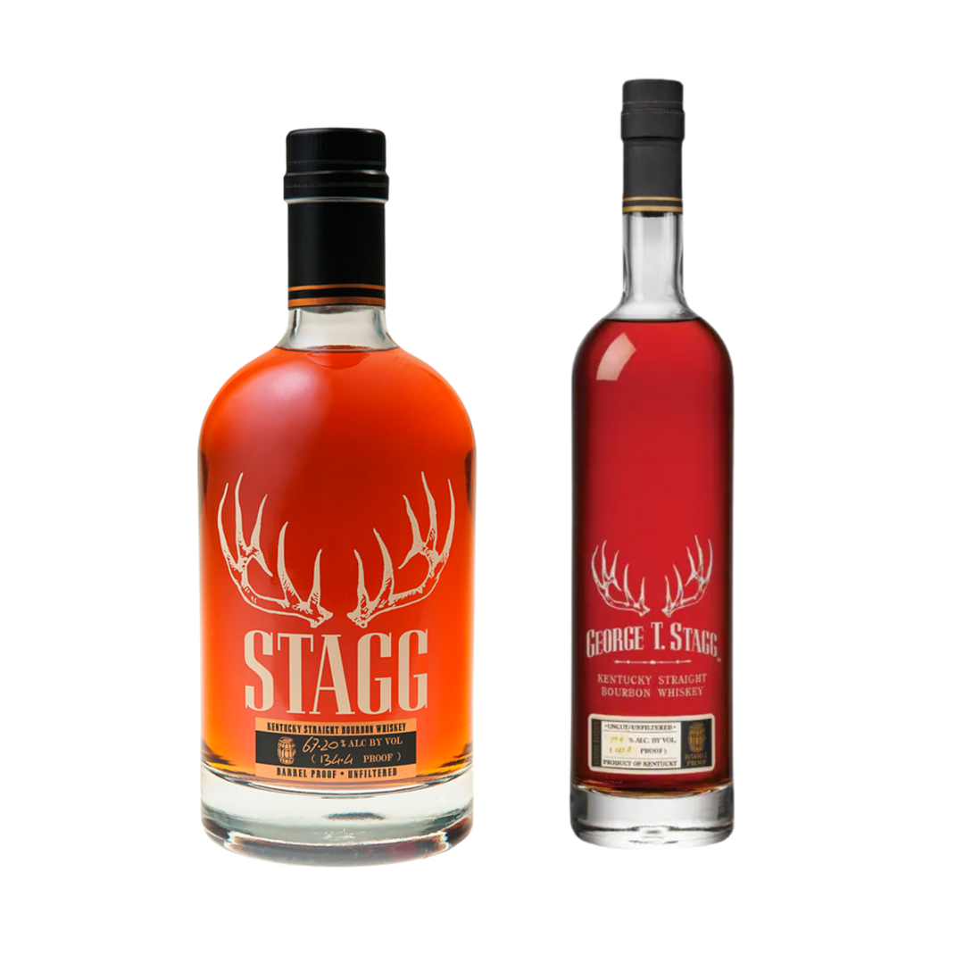 “George T. Stagg Bourbon Whiskey 2025 limited edition packaging
