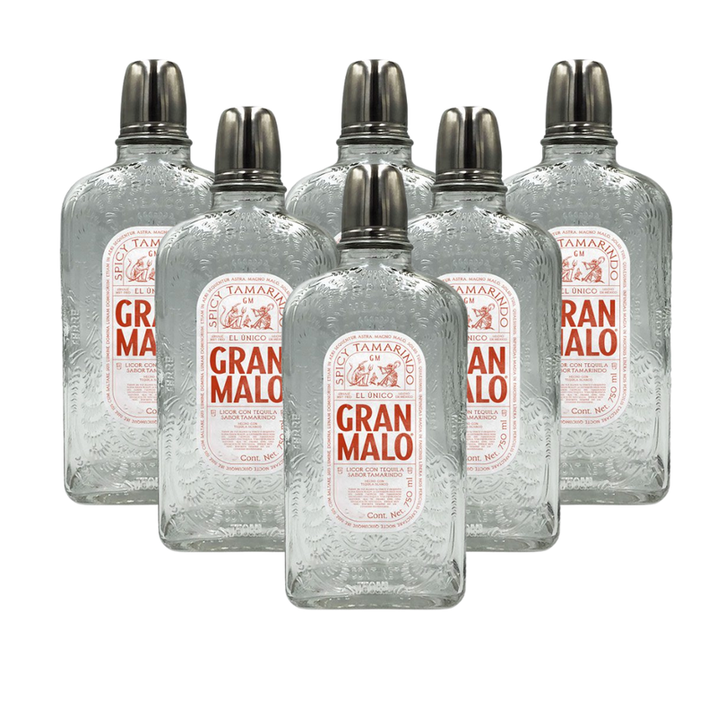 Gran Malo Spicy Tamarindo Tequila 750ml Bottle – 6-Pack – Sweet and Spicy Tamarind Tequila from Mexico”