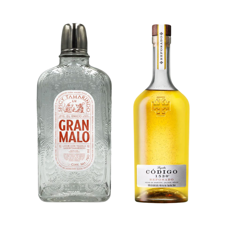 Gran Malo Tamarindo Tequila & Código 1530 Reposado 375ML Bundle
