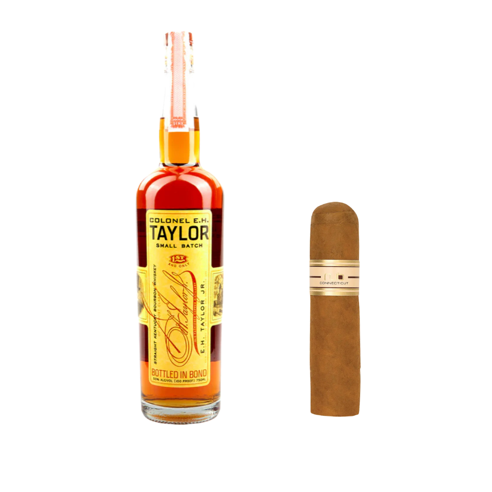 Colonel E.H. Taylor Small Batch Bourbon &amp; Nub by Oliva Connecticut 