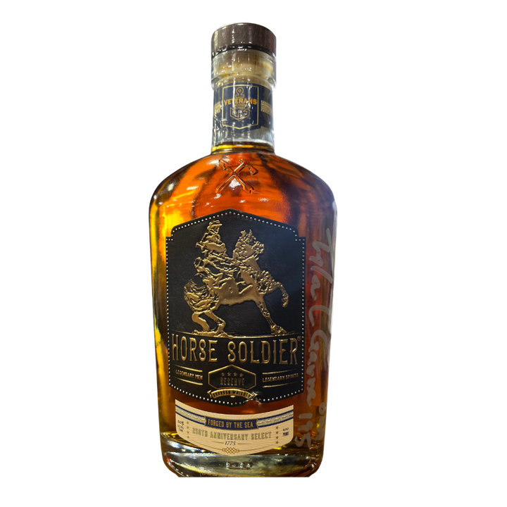 Buy Horse Soldier 250th Anniversary Limited Edition Signed Bottle - Sunset Liquor 