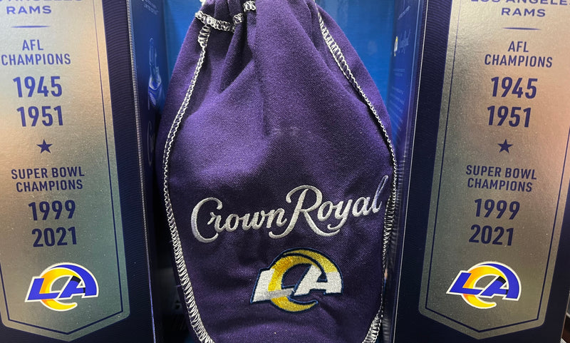 Crown Royal De Luxe Whiskey (LA RAMS Limited Edition)
