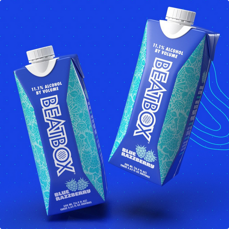 BeatBox Blue Razzberry 500 ml