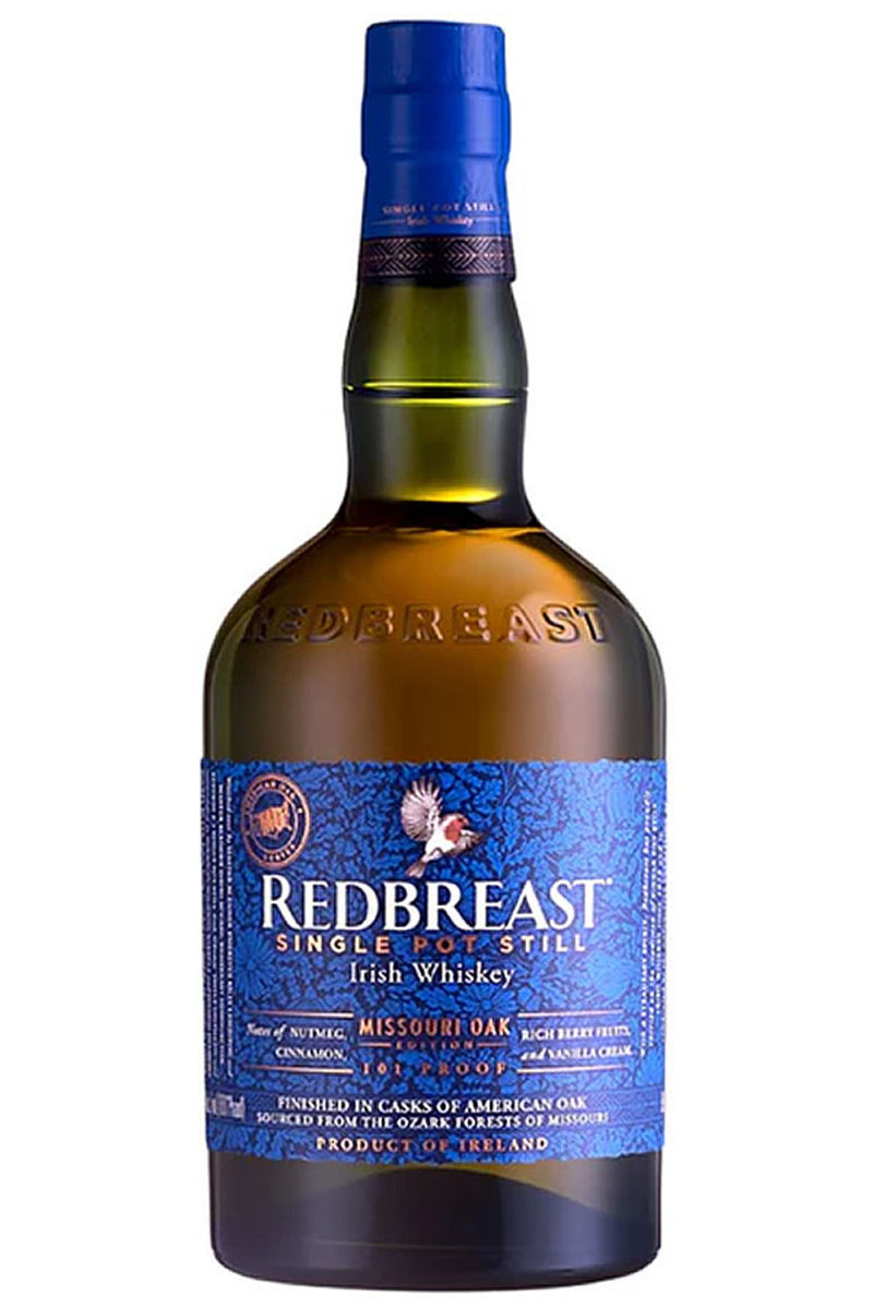 REDBREAST SINGLE POT STILL MISSOURI OAK 750 ML