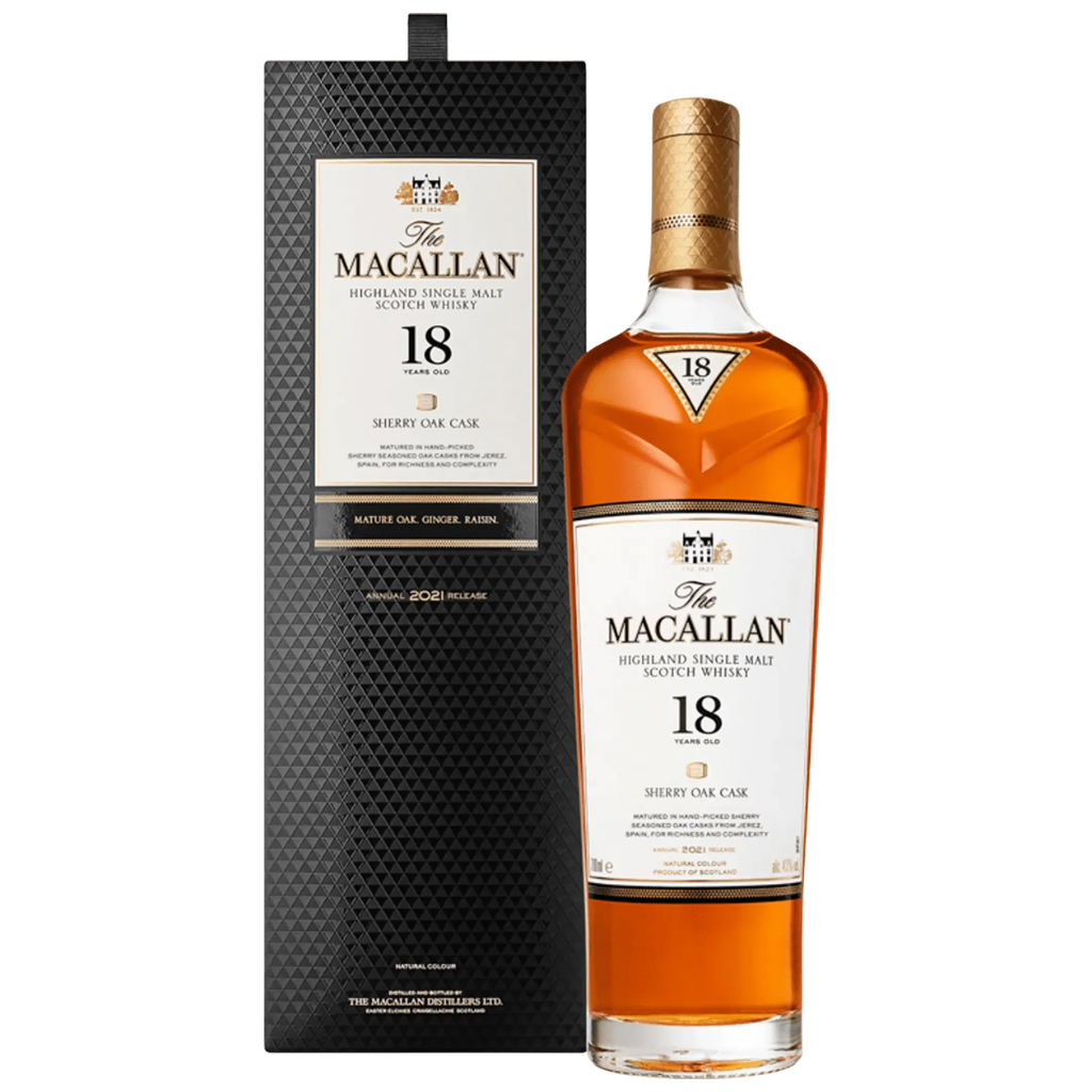 The Macallan Sherry Oak 25 Year Old Single Malt Scotch Whisky