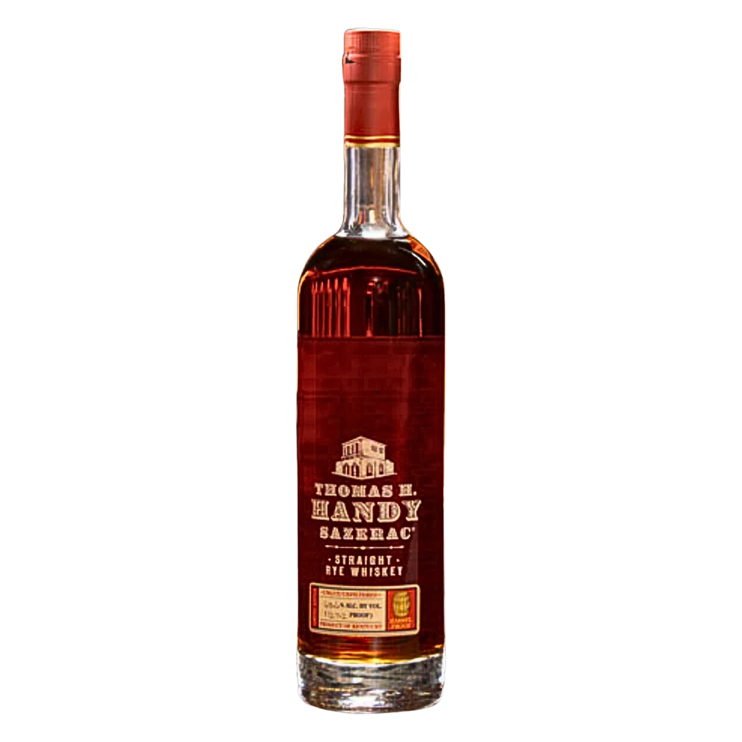 “Thomas H. Handy Sazerac Rye Whiskey 2024 bottle — 127.2 proof limited-edition cask strength rye from Buffalo Trace Antique Collection.”