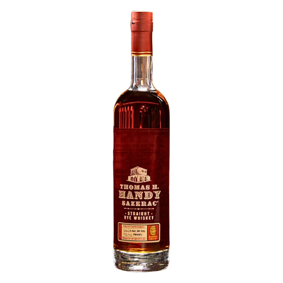 “Thomas H. Handy Sazerac Rye Whiskey 2024 bottle — 127.2 proof limited-edition cask strength rye from Buffalo Trace Antique Collection.”