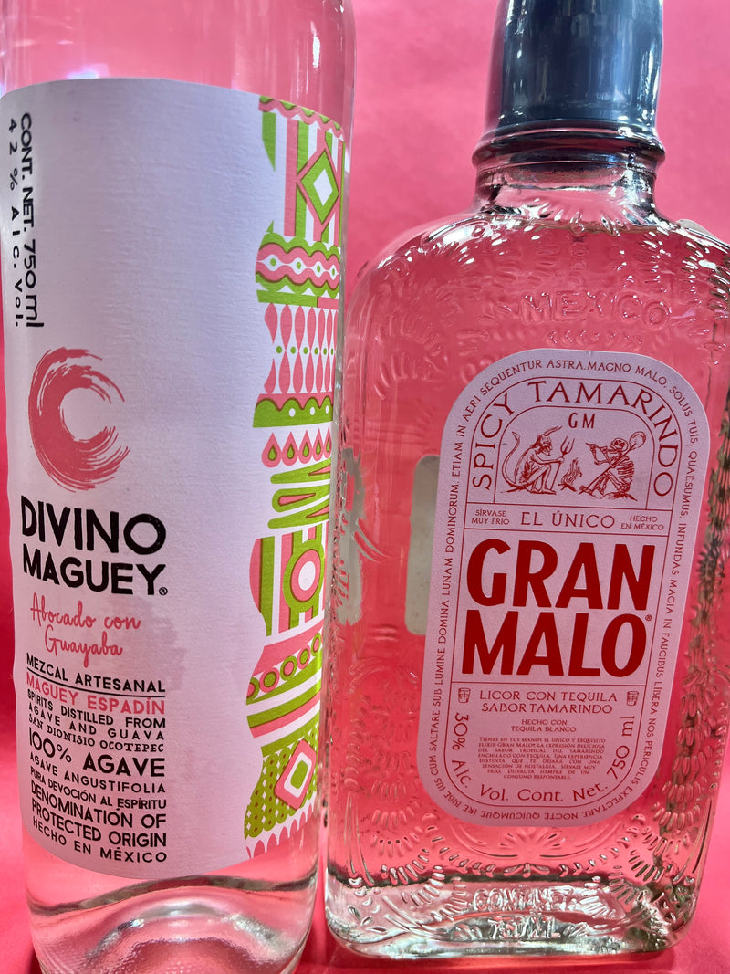 Gran Malo Tamarindo Tequila & Divino Maguey Avocado Guayaba Mezcal (Combo Bottle)