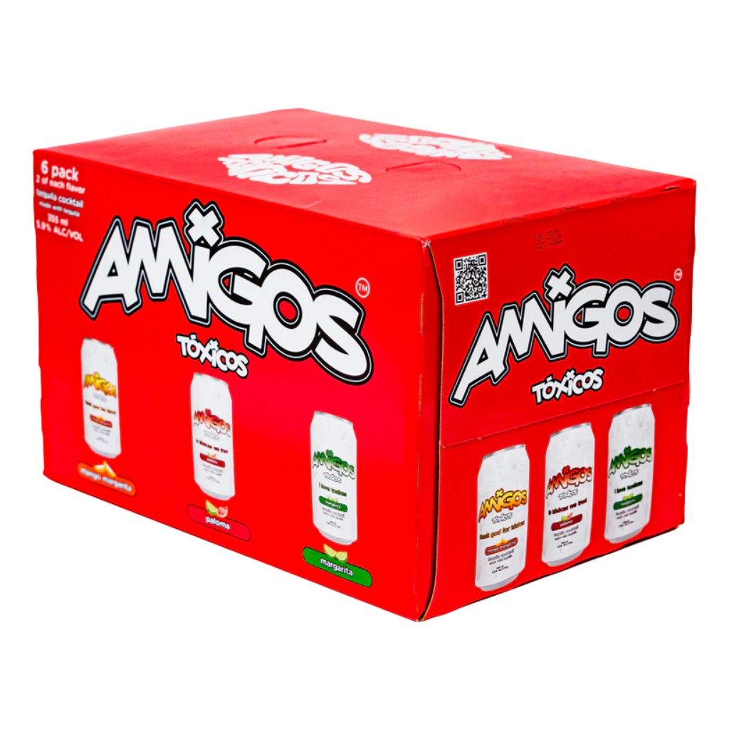 buy Amigos Tóxicos Tequila Cocktail Variety Pack 6pk 355ml online sunset liquor 