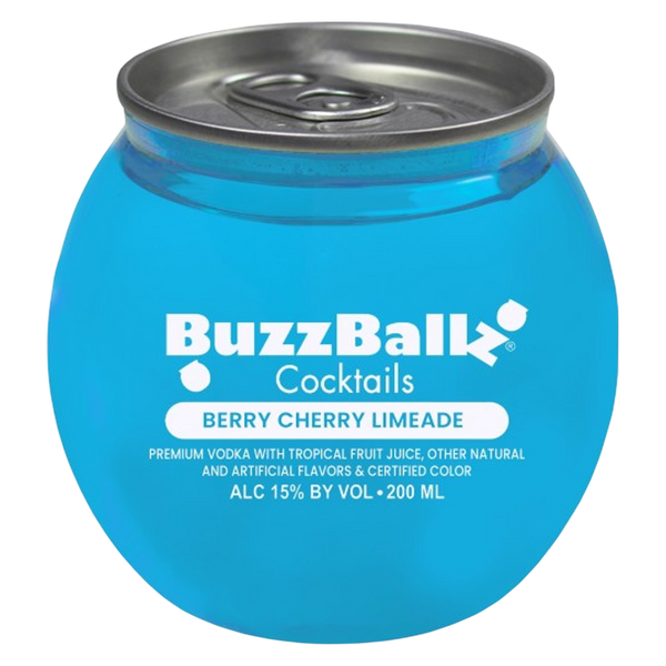 buy BuzzBallz Berry Cherry Limeade 187ml online sunset liquor 