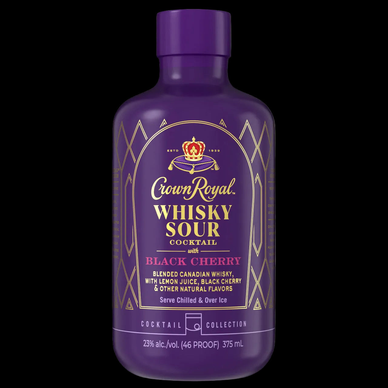 buy Crown Royal Black Cherry Whisky Sour RTD 750ml online sunset liquor 