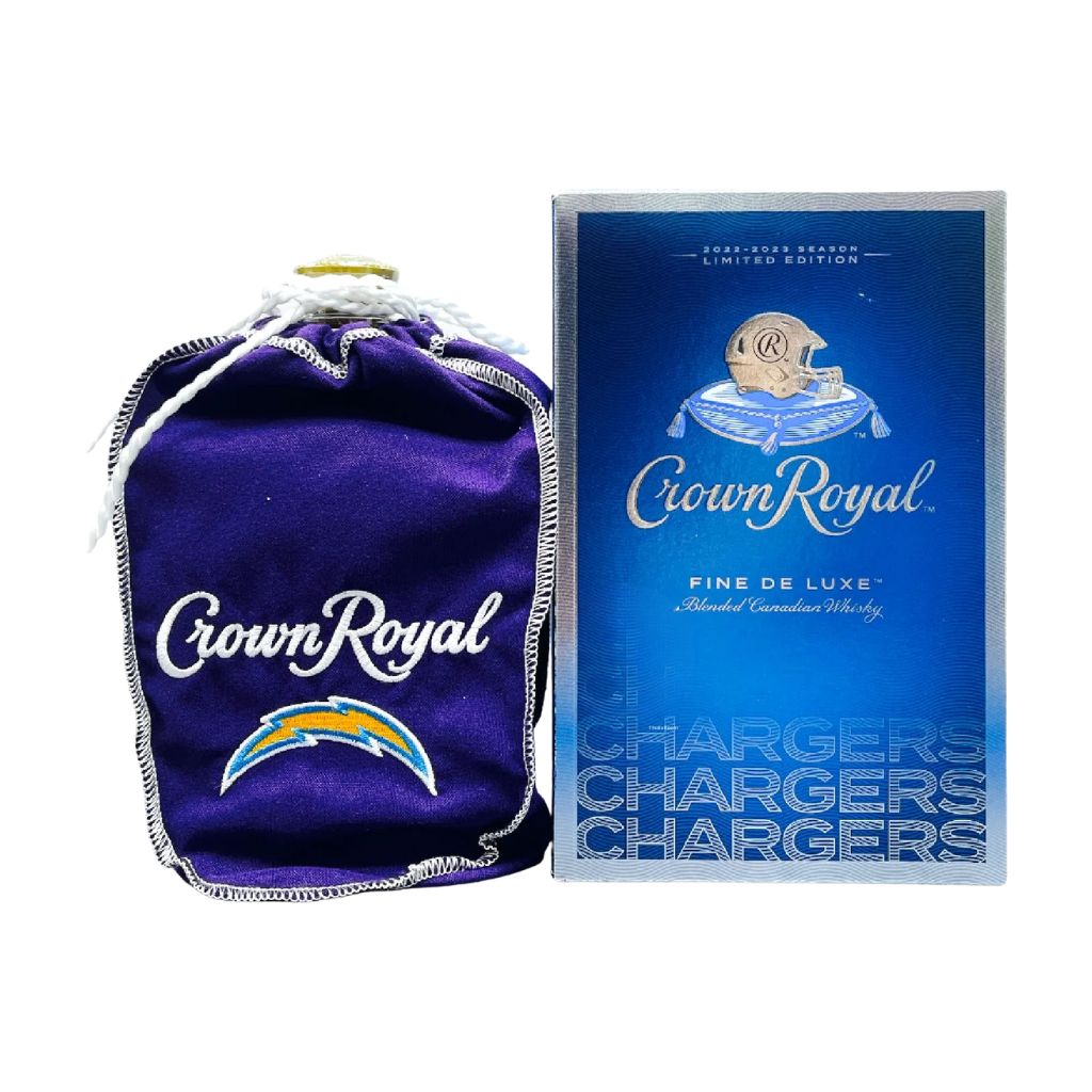 Crown Royal De Luxe LA Chargers Limited Edition Canadian Whisky