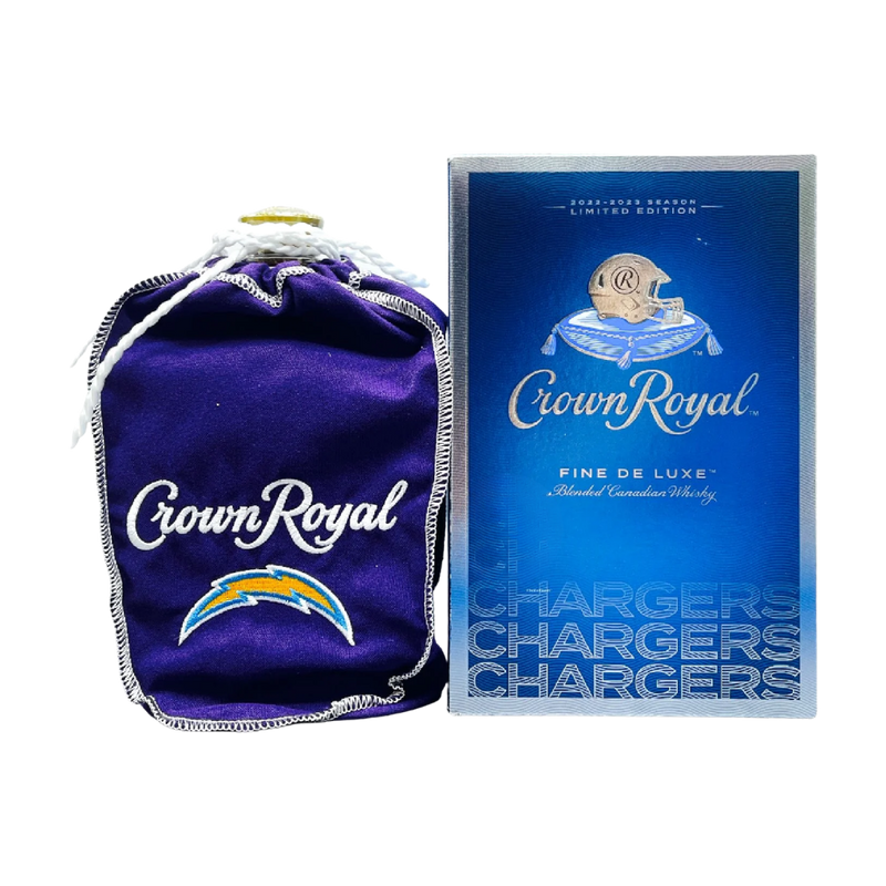 Crown Royal De Luxe LA Chargers Limited Edition Canadian Whisky