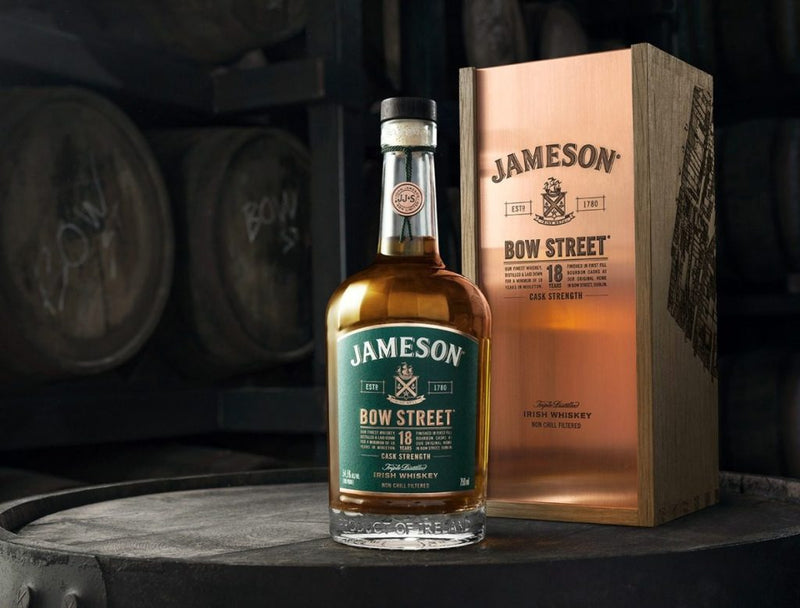 JAMESON BOW STREET 18 YEARS CASK STRENGTH 750 ML