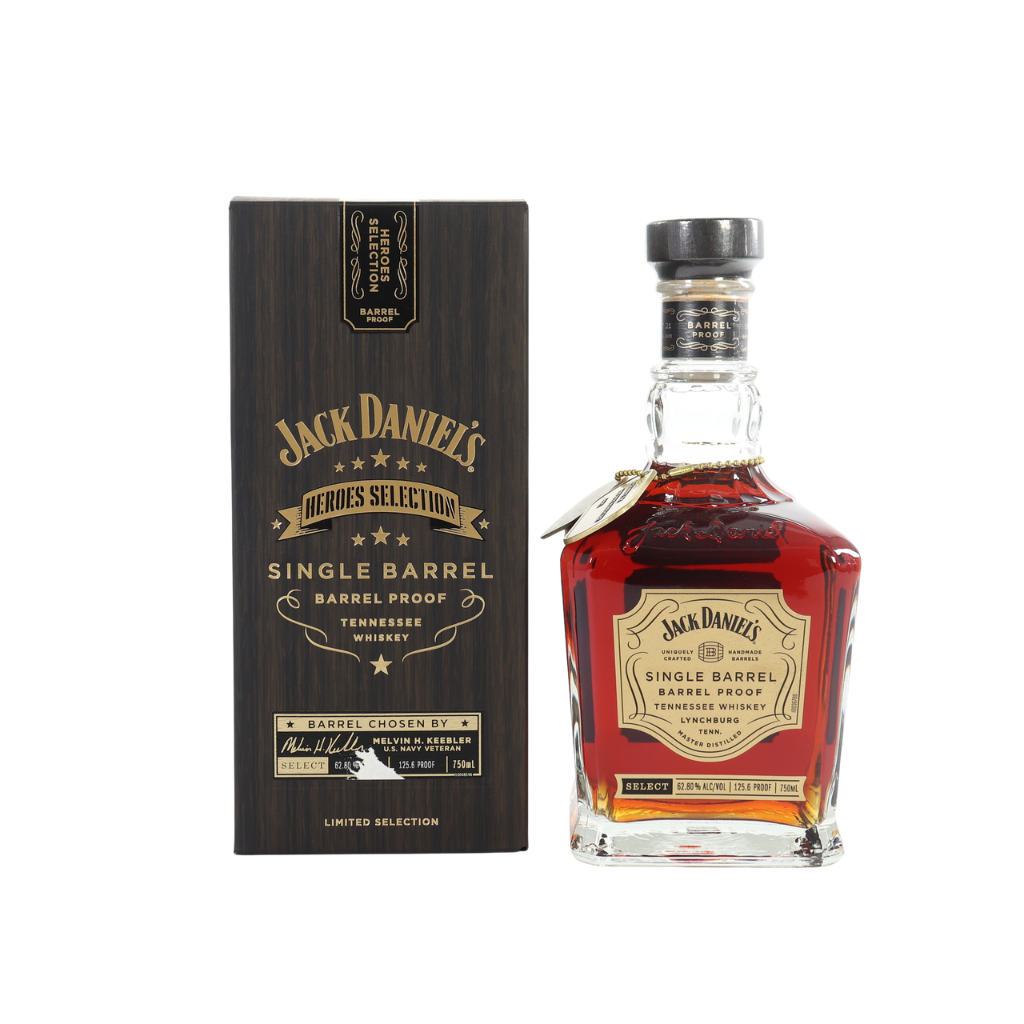 Buy Jack Daniel’s Heroes Selection Single Barrel Barrel Proof Tennessee Whiskey limited release Sunset Liquor Store 