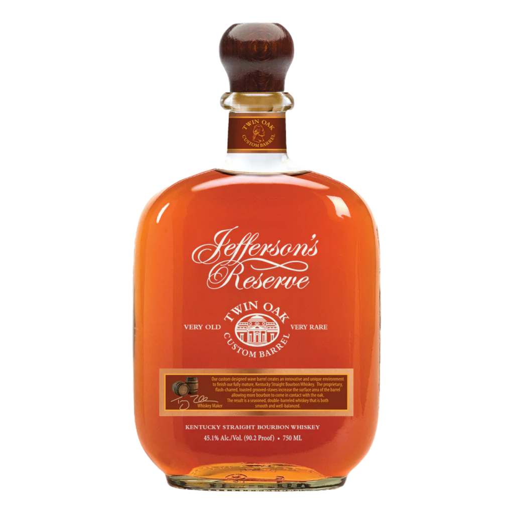 buy Jefferson's Reserve Twin Oak Bourbon Whiskey 750ml online sunset liquor 