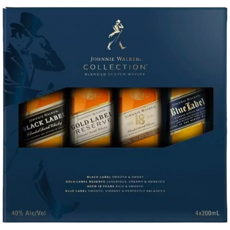 Johnnie Walker The Collection Set 4 x 200ml | Sunset Liquor
