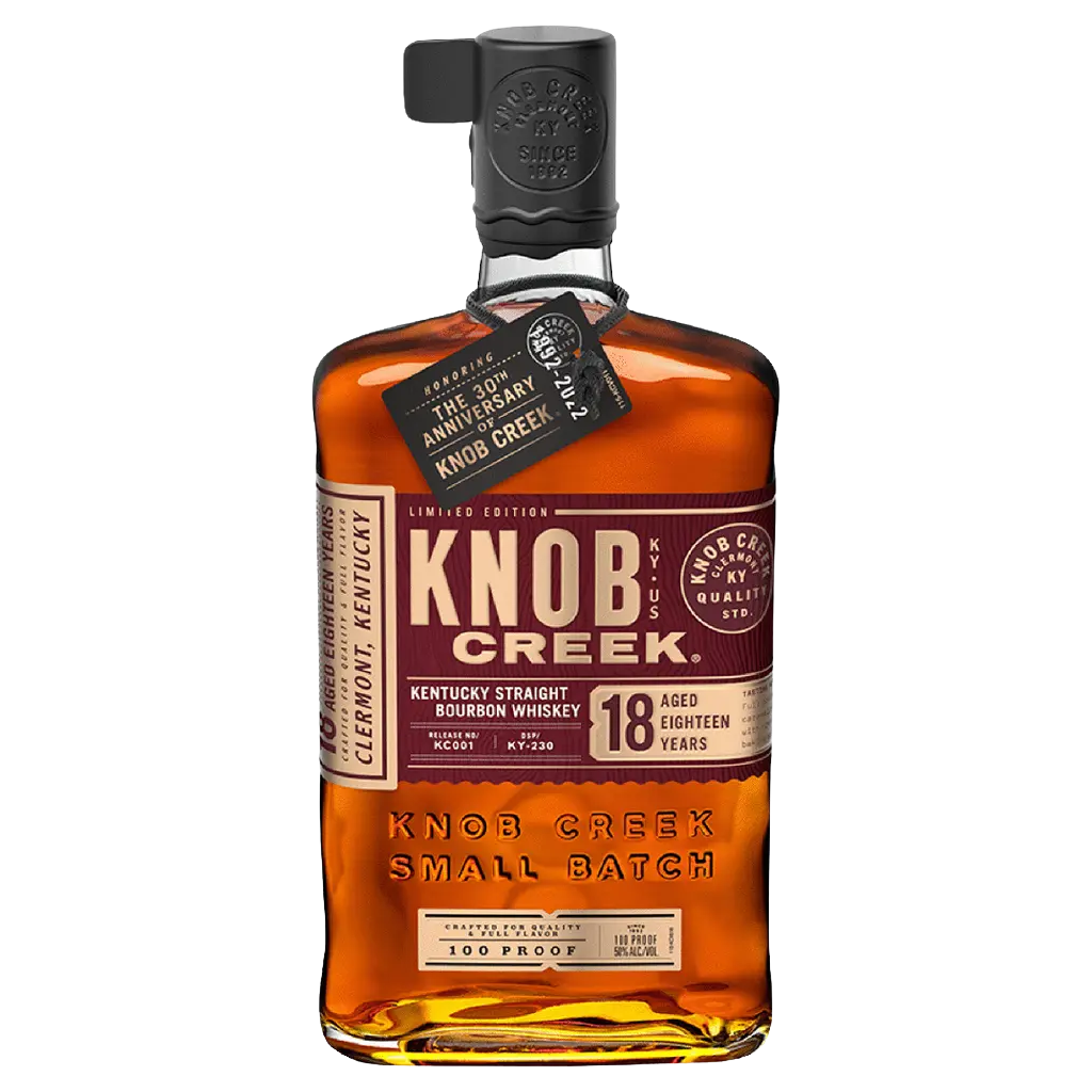 buy Knob Creek 18 Year Bourbon Whiskey 750ml online sunset liquor 