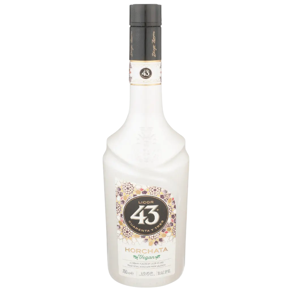 Licor 43 Horchata 750 ml creamy Spanish liqueur bottle with vanilla cinnamon flavor