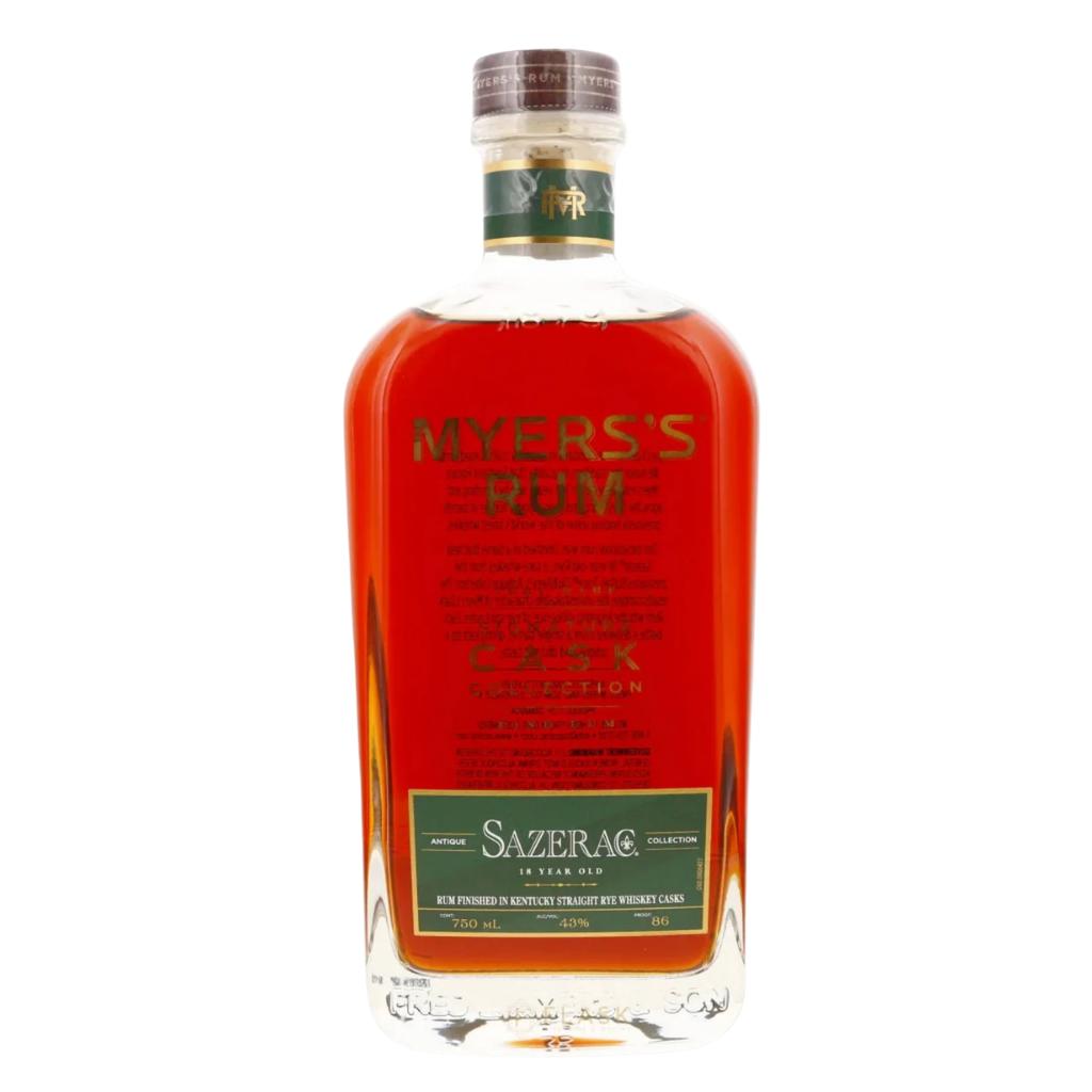 buy Myers’s Rum Signature Cask Collection Sazerac 18 Year online sunset liquor 