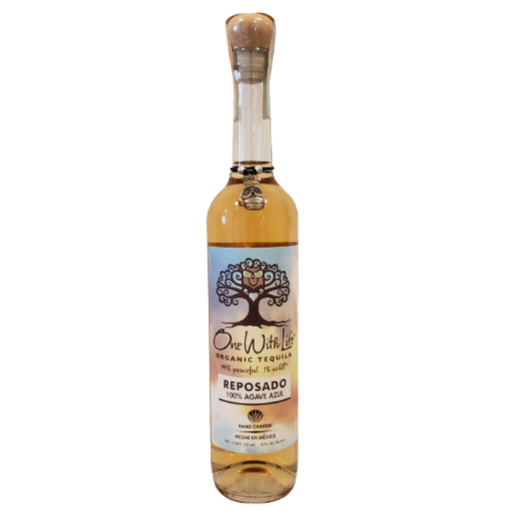 ONE WITH LIFE Organic Tequila 750ml bottle