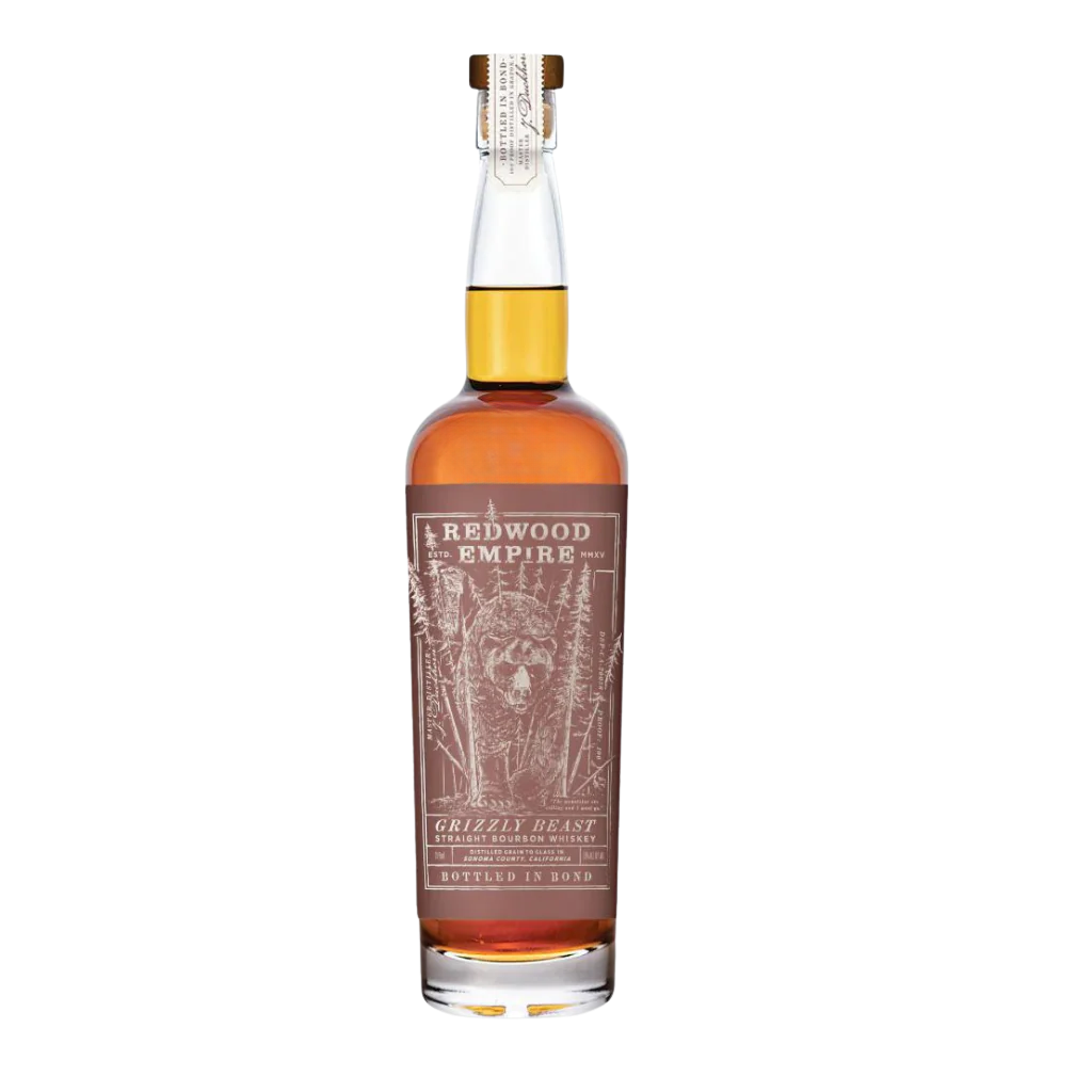 buy Redwood Empire Grizzly Beast Bottled in Bond Bourbon Whiskey 750ML online sunset liquor 