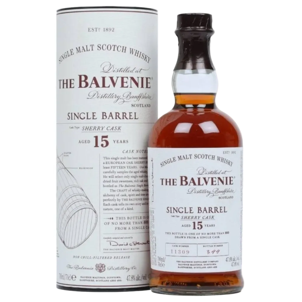 buy The Balvenie Single Barrel 15 Year Sherry Cask 750ml online sunset liquor 