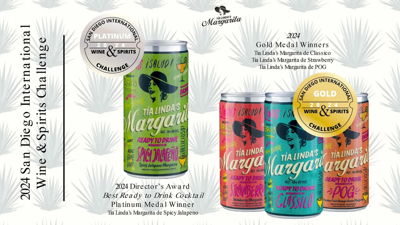 buy TIA Linda's Margarita POG 4-pack 200ml online sunset liquor 