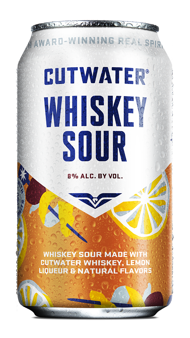CutWater Whiskey Sour 4 Pack 12 oz