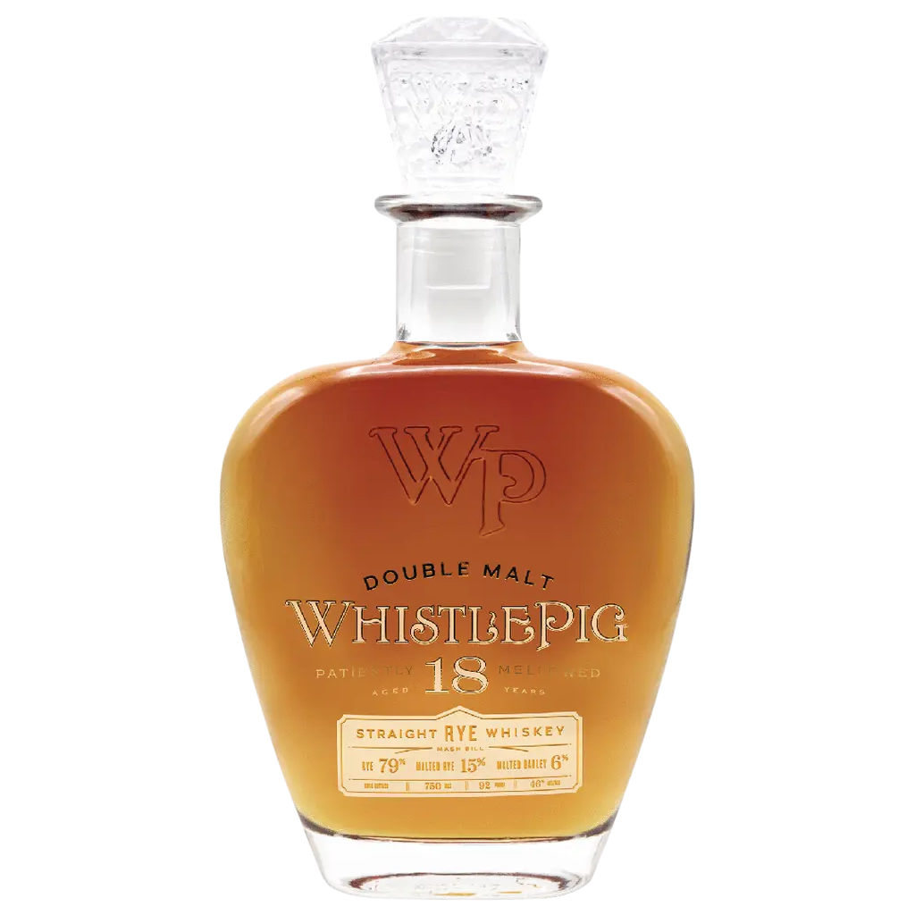 buy WhistlePig 18 Year Double Malt Rye Whiskey online sunset liquor 