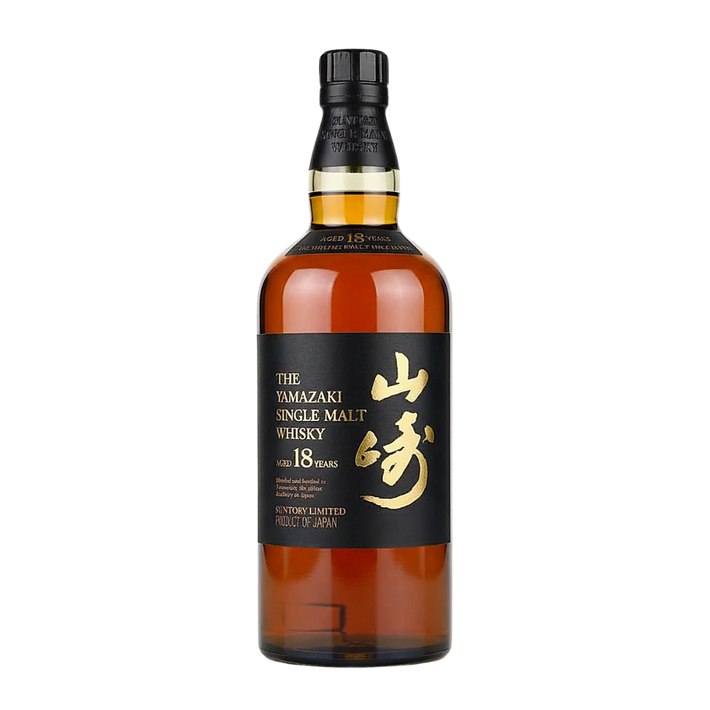 Yamazaki 18 Years Old Japanese whisky bottle premium single malt