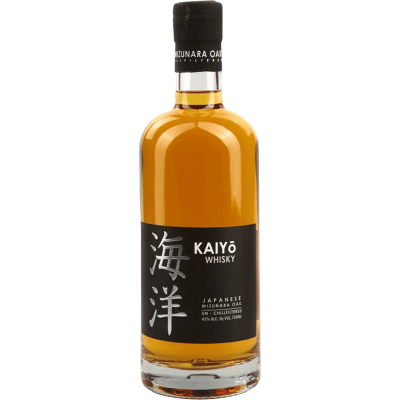 Kaiyo Whisky Black Label Mizunara Oak 86 Proof
