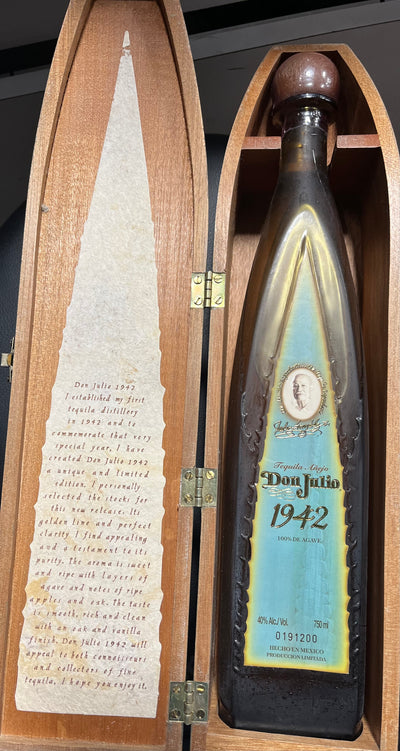 DON JULIO 1942 COFFIN WEED BOX COLLECT