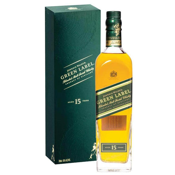 Johnnie Walker Green Label 15 Yr Blended Scotch 750ml