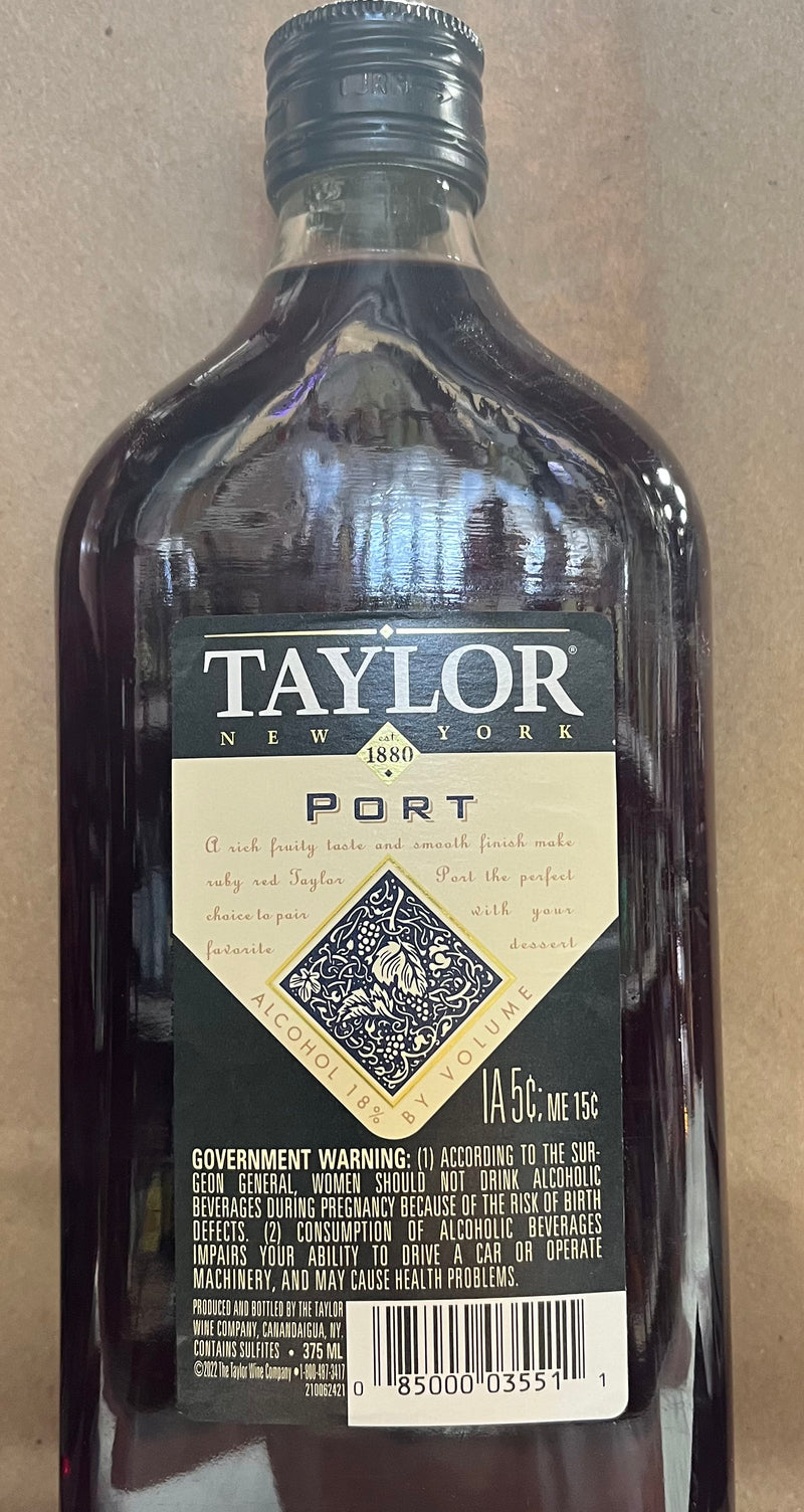 Taylor Port Dessert Wine 375 ML