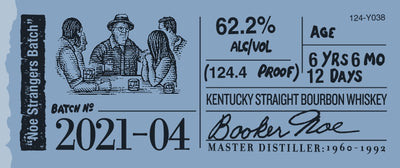 Bookers 2021-04 “Noe Strangers Batch” Bourbon 750 ML