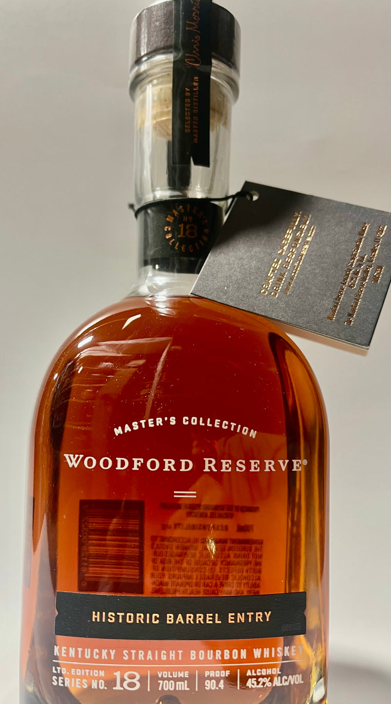 WOODFORD RESERVE MASTER’S COLLECTION NO 18