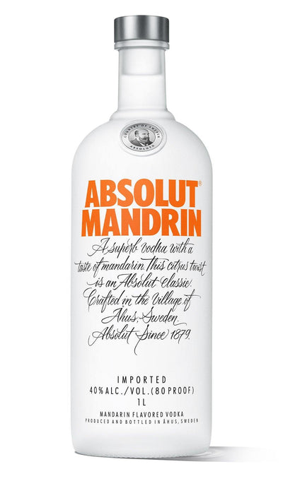 Absolut Mandrin Flavored Vodka 750ml - Sunset Liquor 
