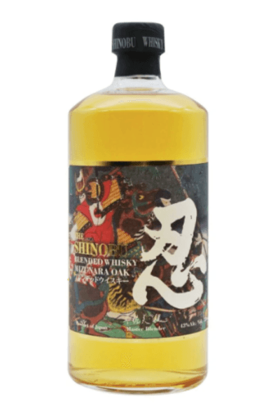 The Shinobu Mizunara Oak Blended Whiskey 750 ml - Sunset Liquor 