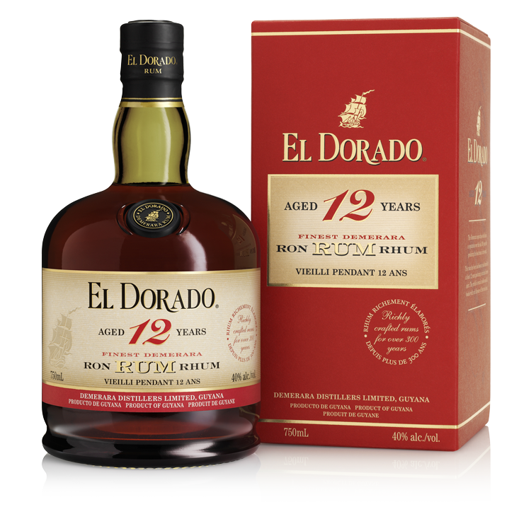 buy El Dorado 12 Years Old Demerara Rum 750ml online sunset liquor 