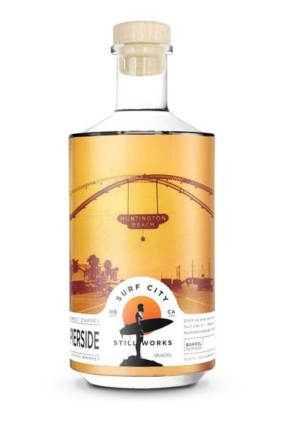 Surf City Pierside Bourbon Whiskey 750 ml - Sunset Liquor 