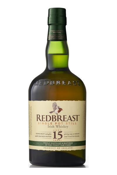 Redbreast Single Pot Still Irish Whiskey 15 Year - Sunset Liquor 